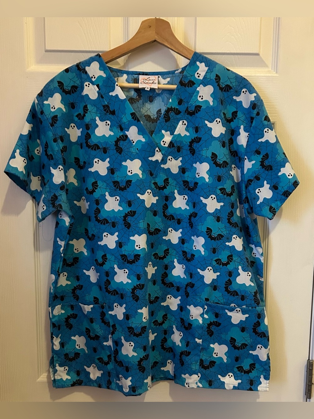 Bundle of 3 Women’s Scrubs V-Neck Tops